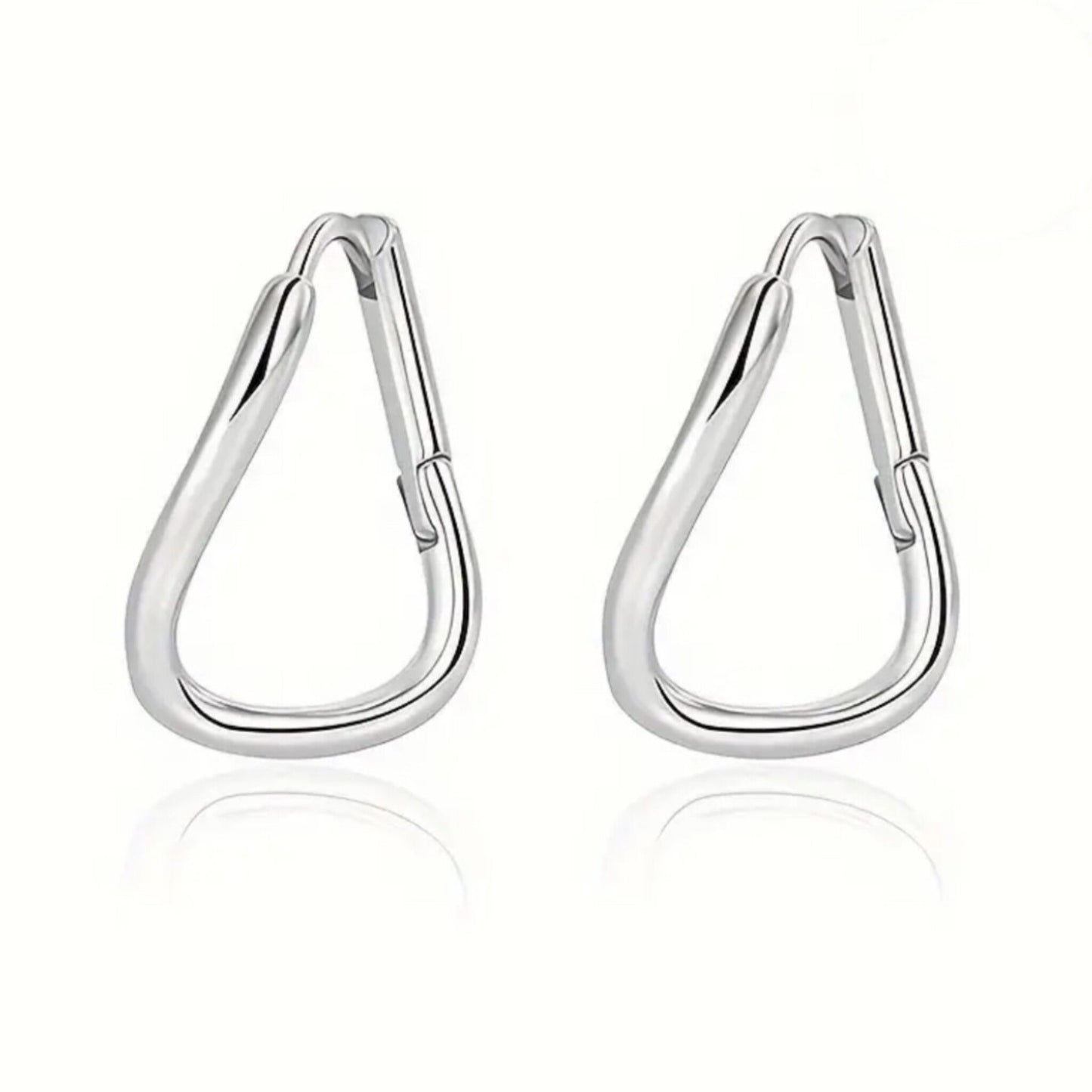 Silver Twist - Sterling zilveren oorbellen