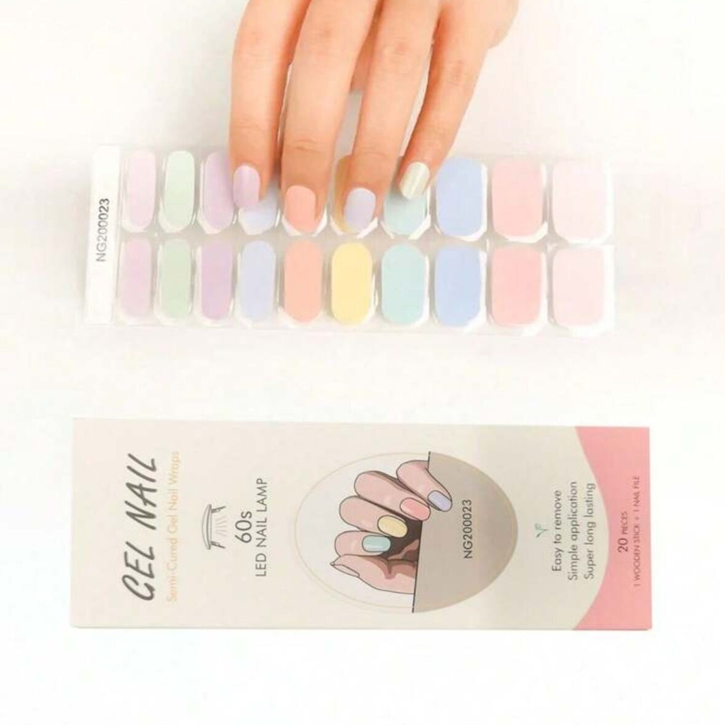 Gel nagelstickers - Baby it's you van €14,95 nu voor €11,95!
