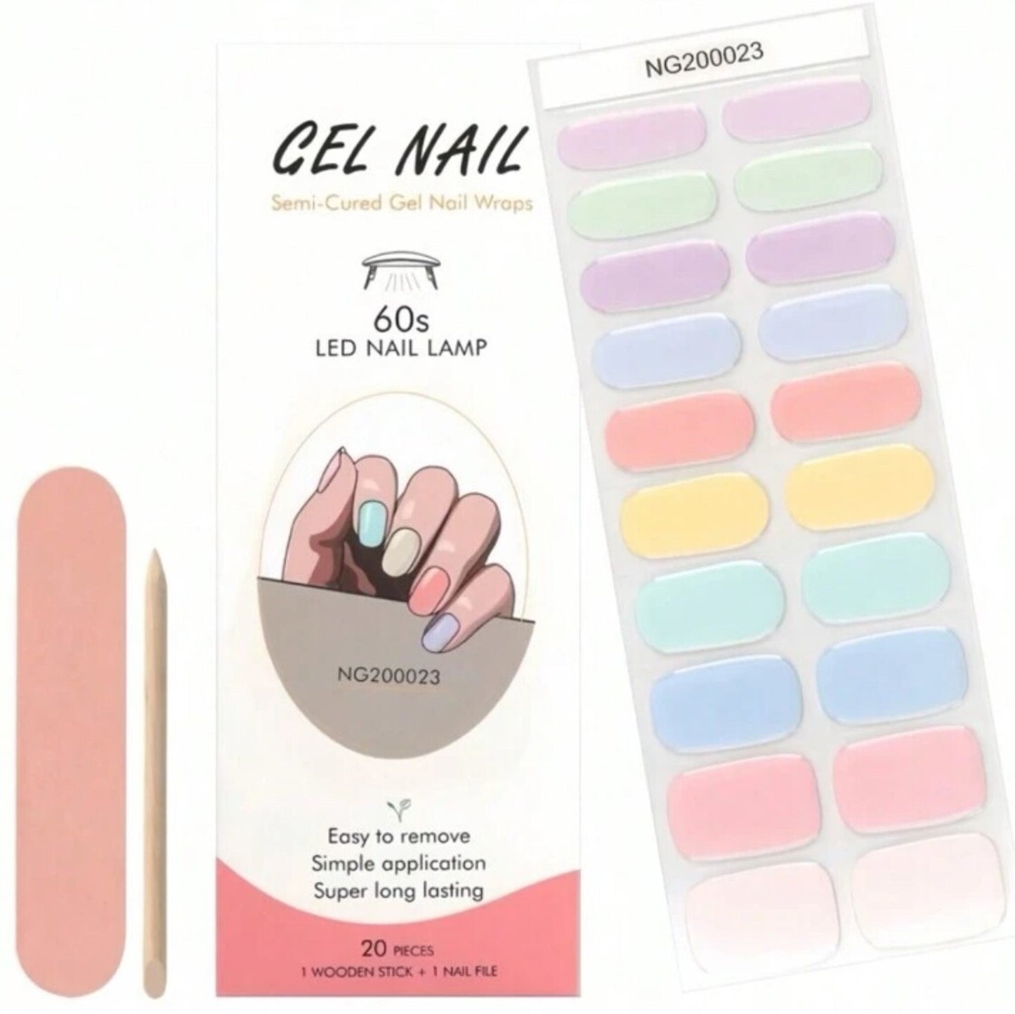 Gel nagelstickers - Baby it's you van €14,95 nu voor €11,95!