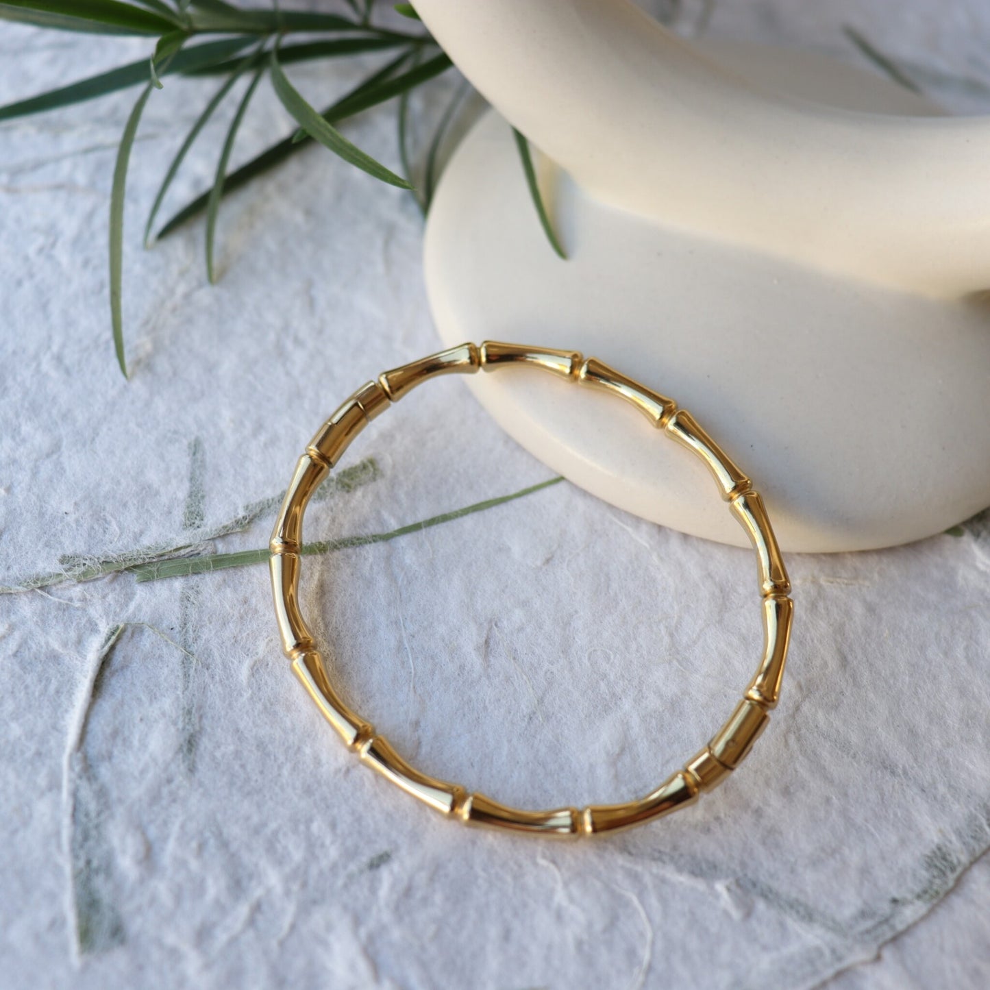 Golden Bamboo - Armband