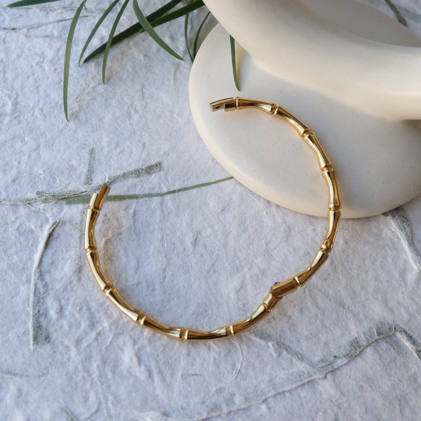 Golden Bamboo - Armband