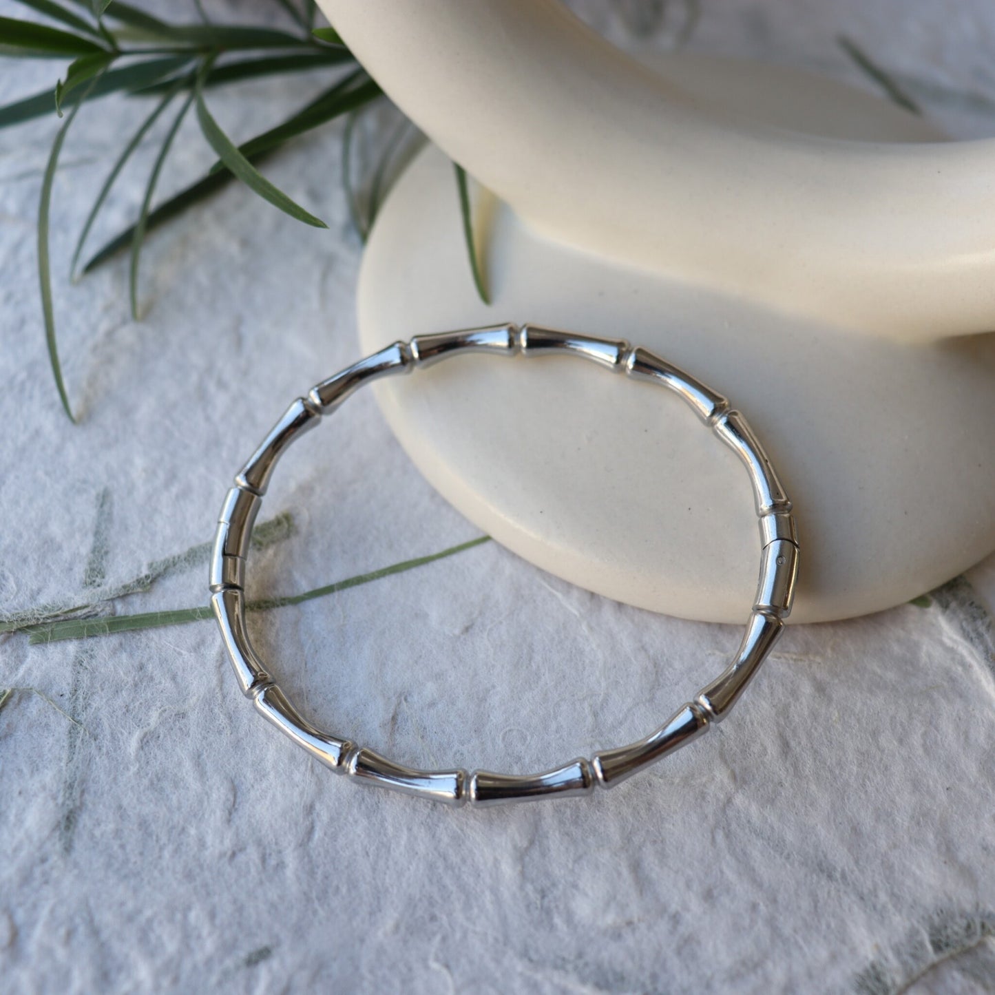Silver Bamboo - Armband