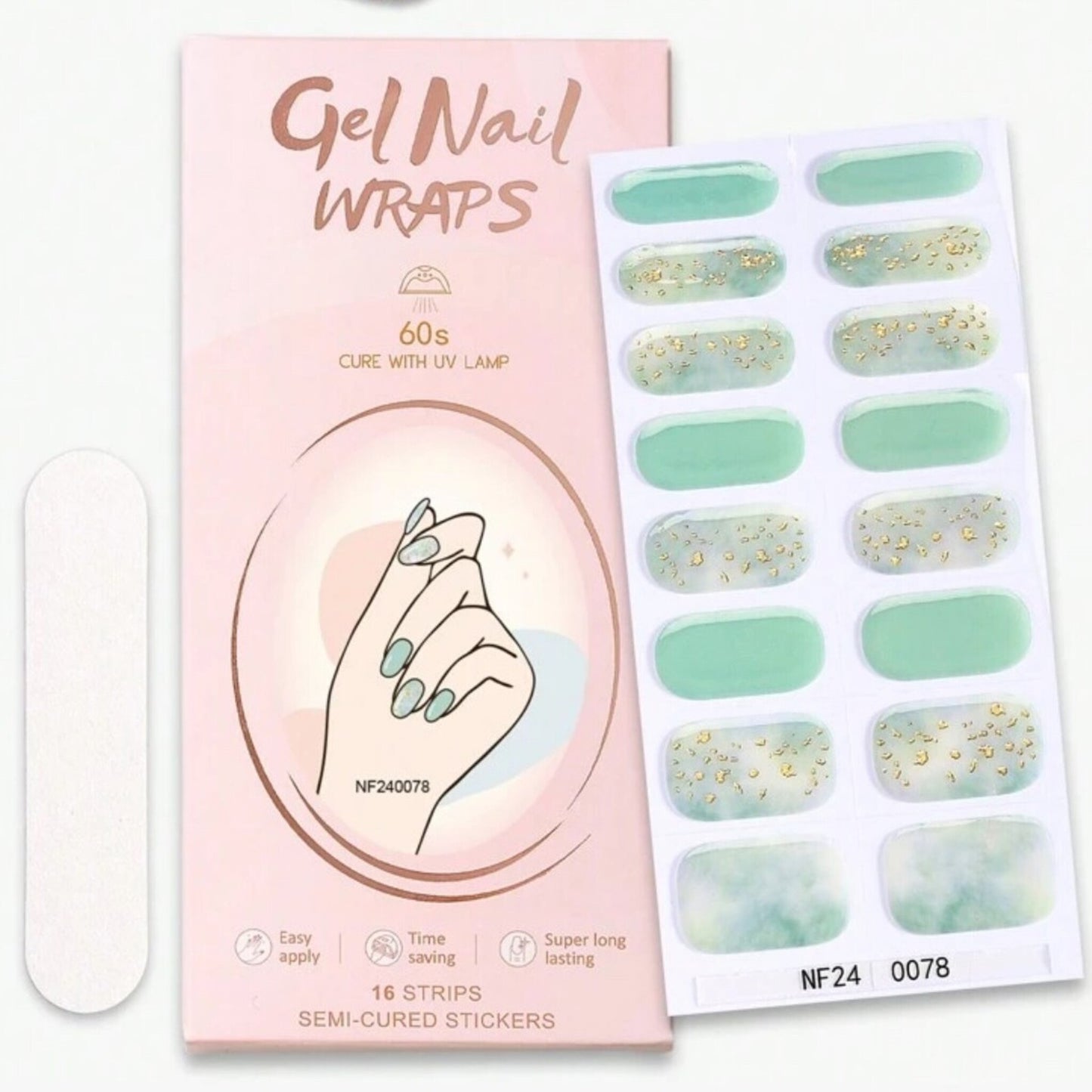 Gel nagelstickers - Skylight