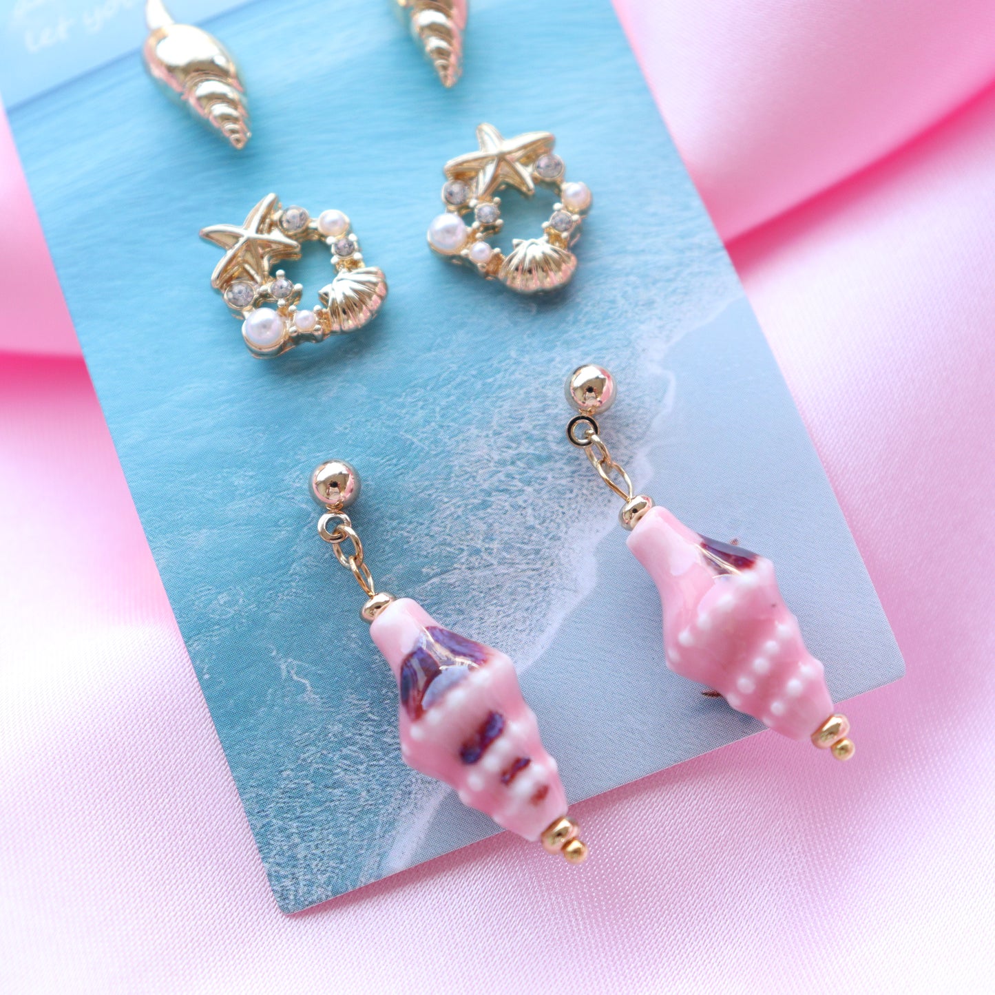Mermaid Magic - Oorbellen set 3 stuk