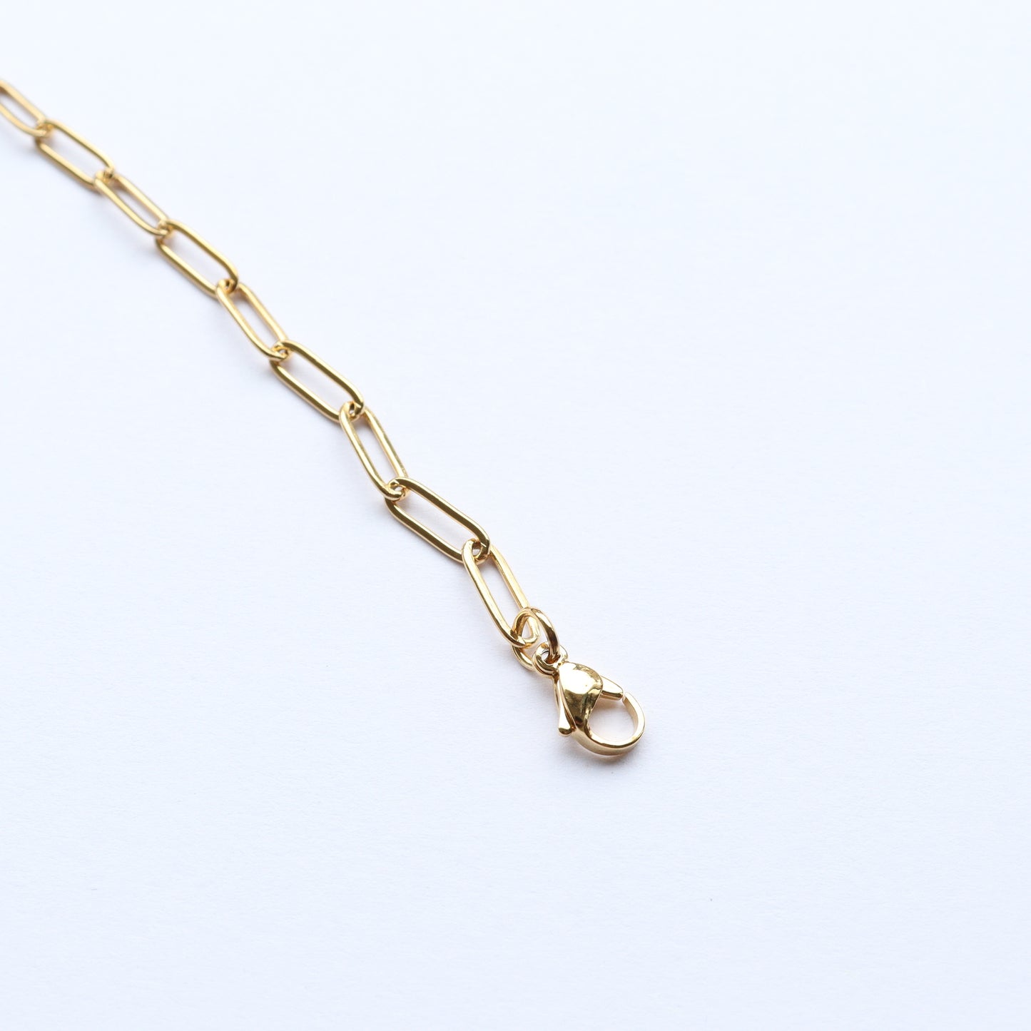 Basisarmband RVS goudkleurig