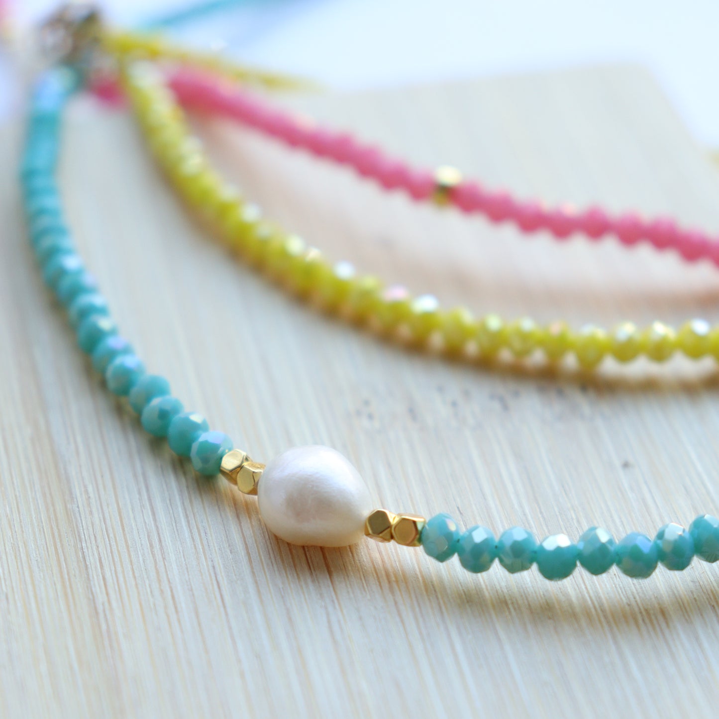Ocean Pearl - Kettingen 3 kleuren