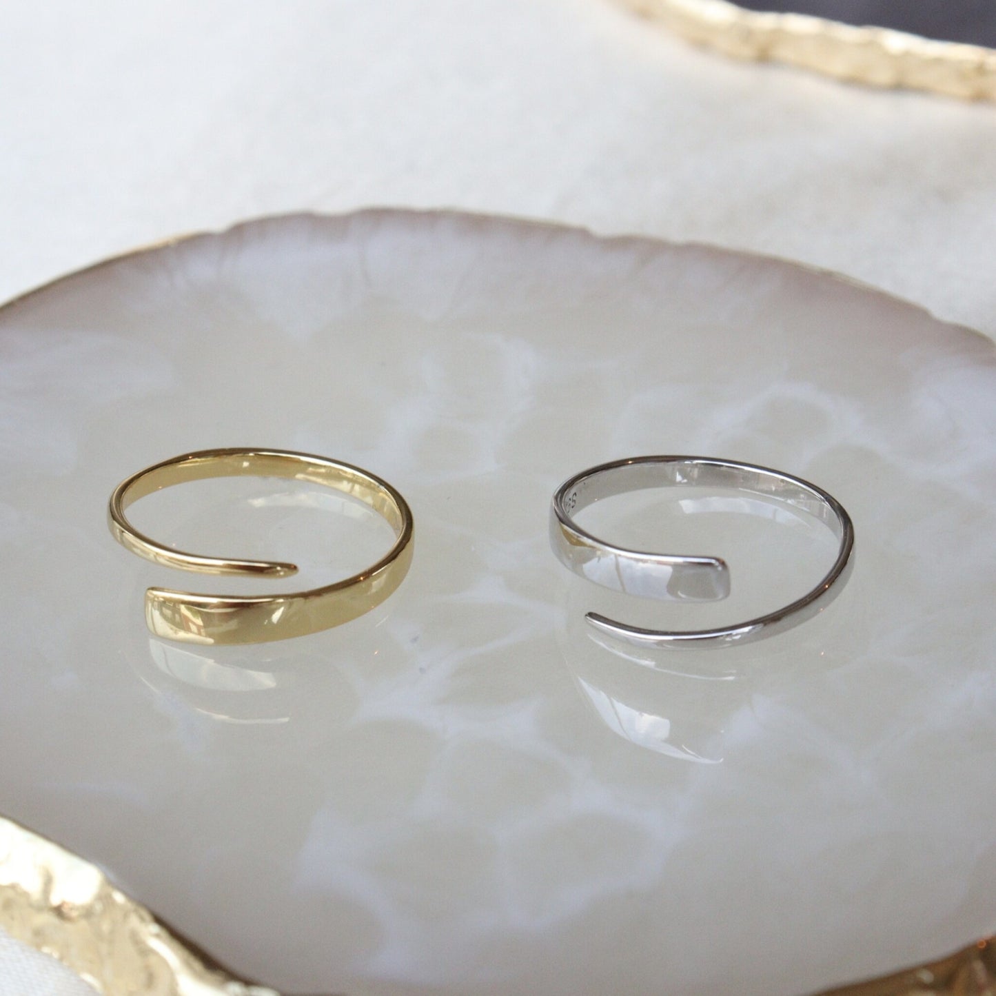 Lines Sterling zilver - Ringen