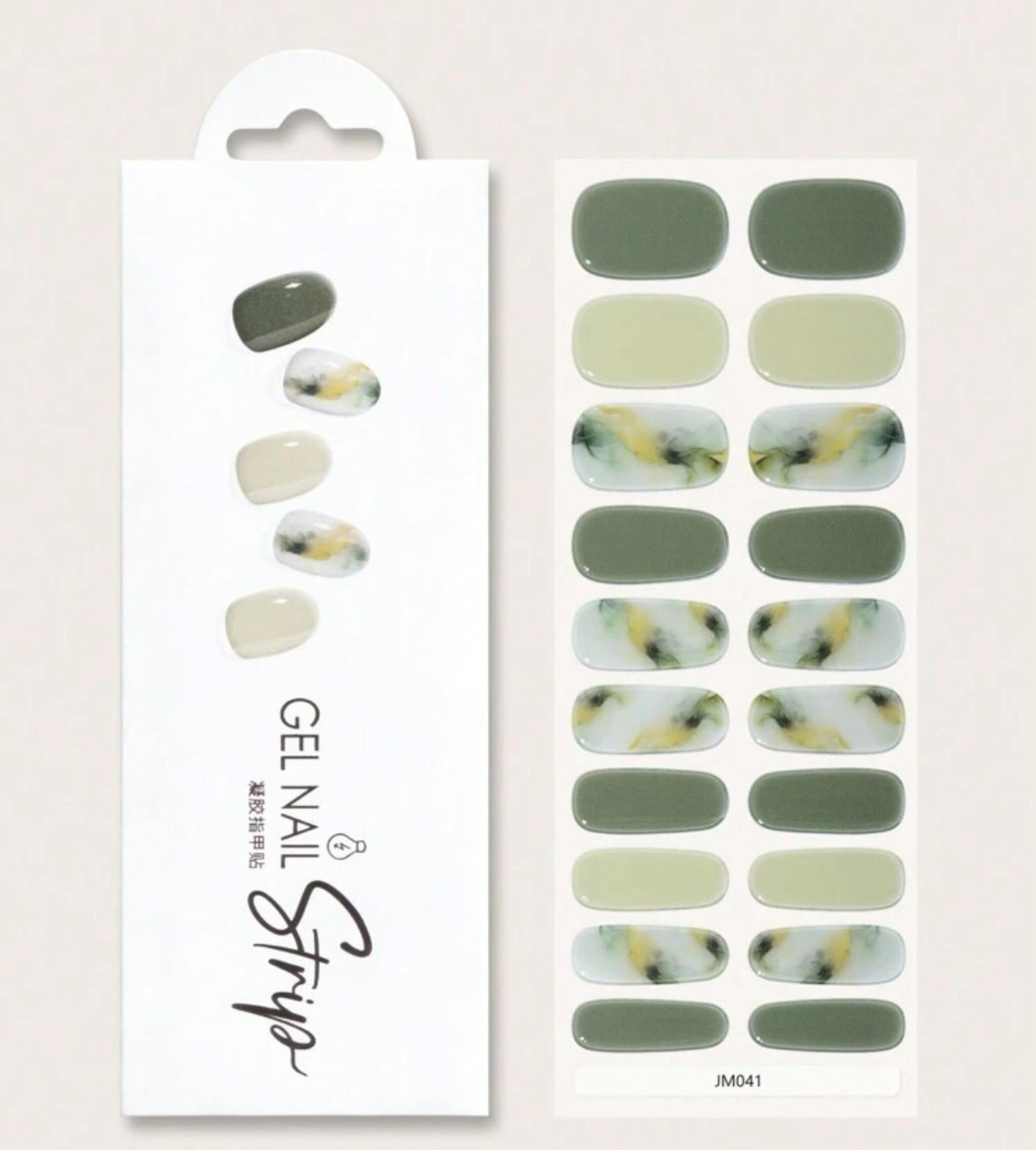 Gel nagelstickers - Forest vibes