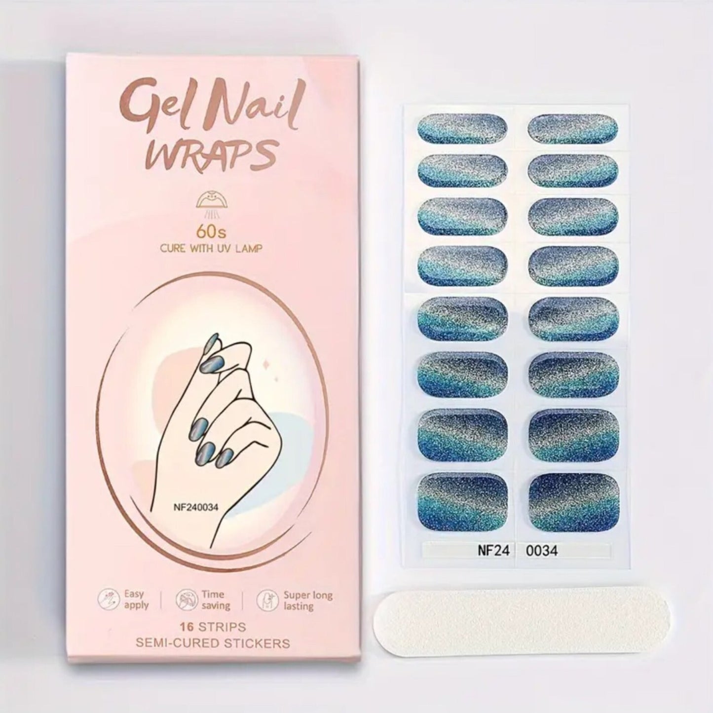 Gel nagelstickers - Deep Ocean