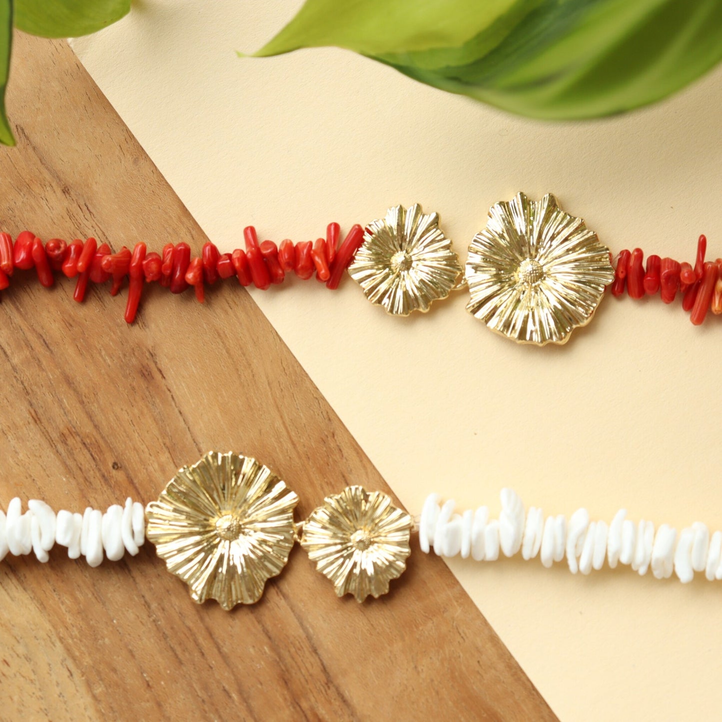 Summer Sun Red Coral - Ketting