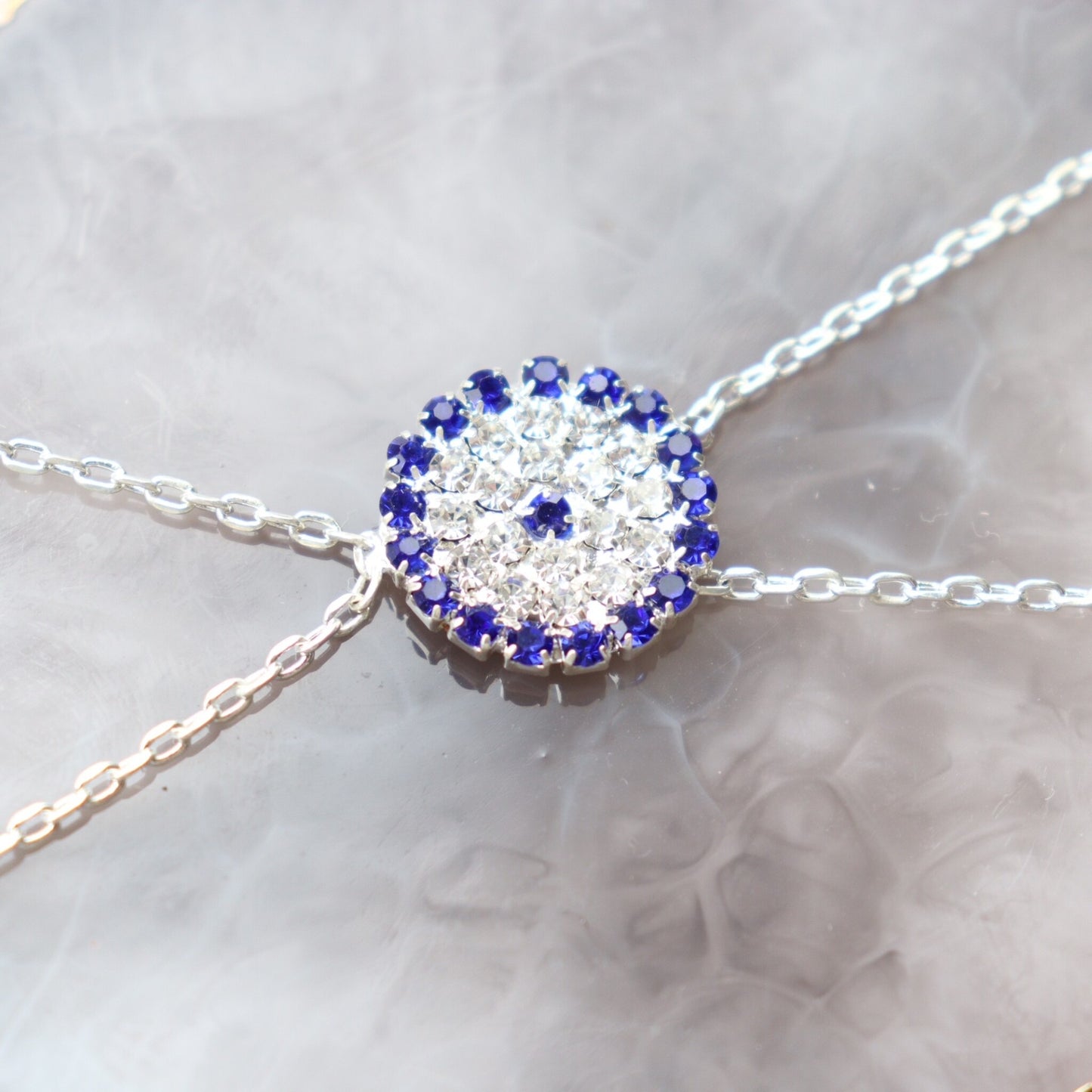 Blue Eye - Ring armband
