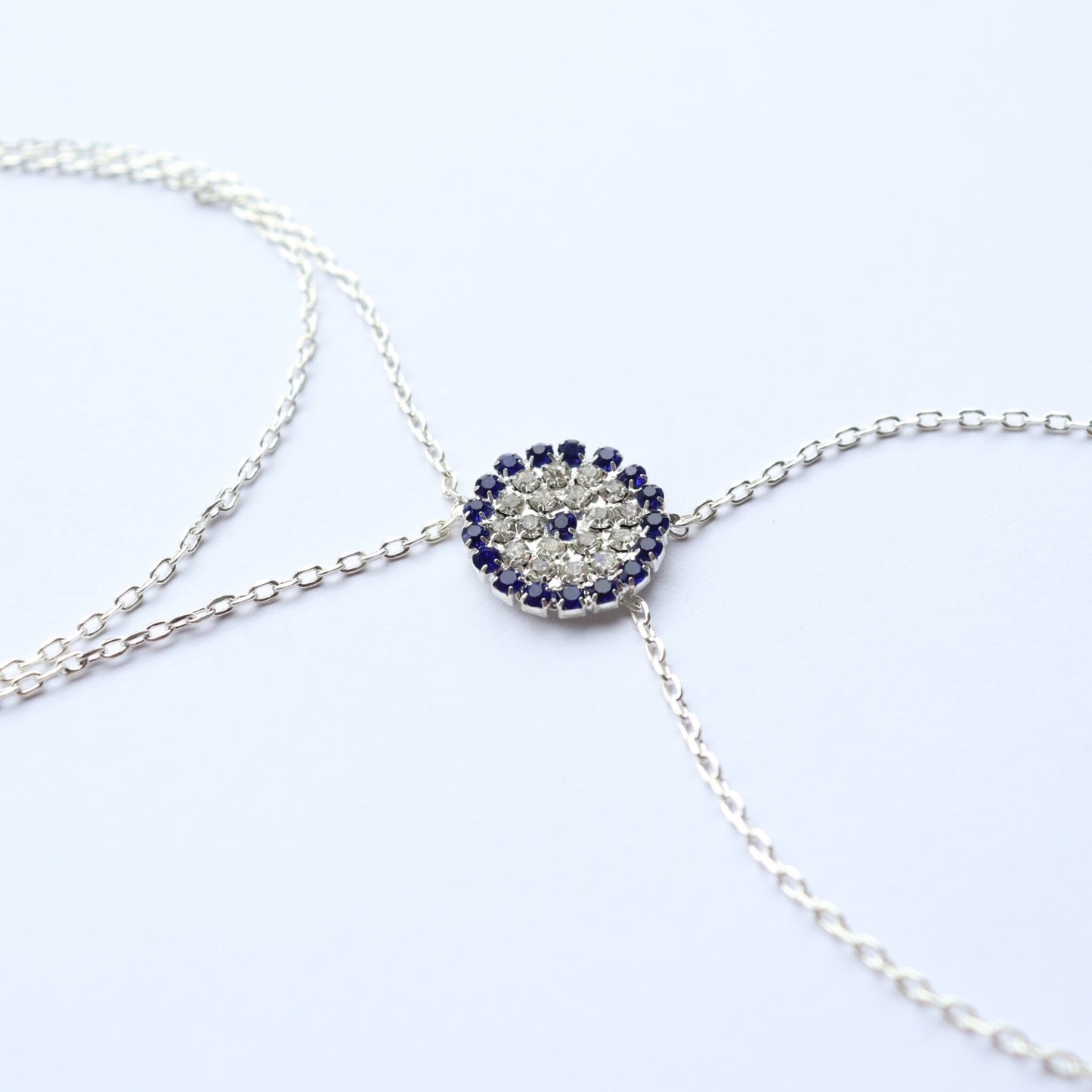 Blue Eye - Ring armband