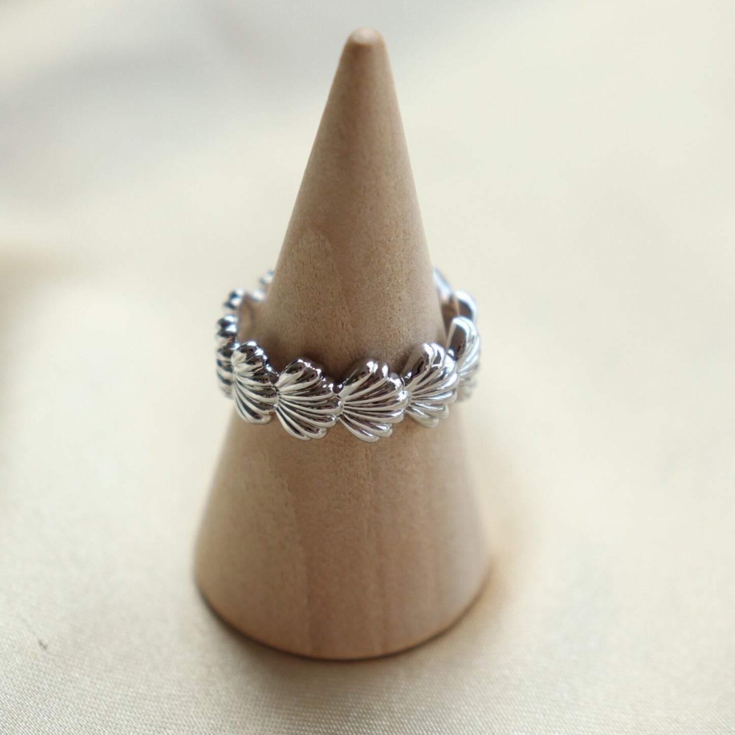 Seashell zilver - Ringen