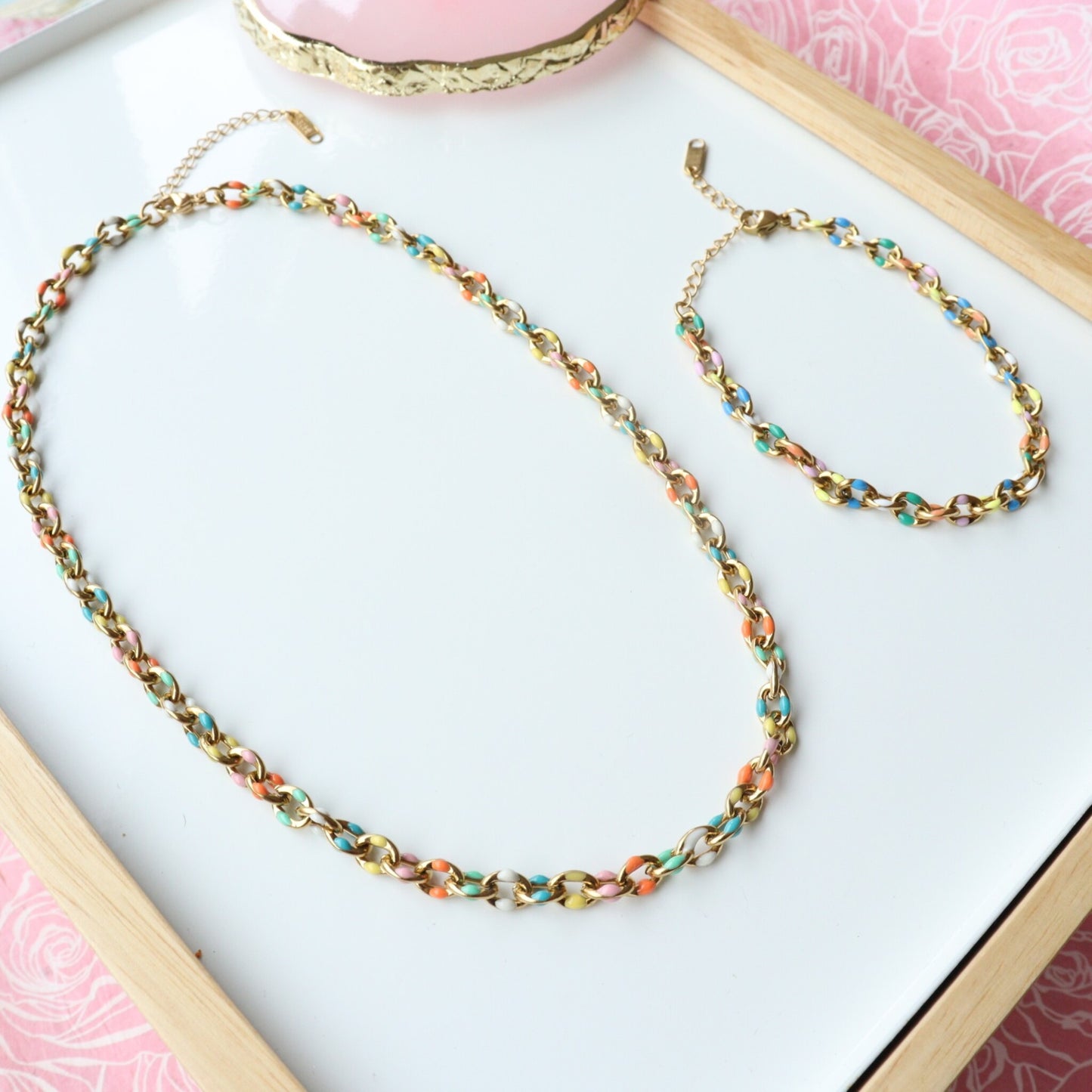 Chunky Chain Baby - Sieraden set