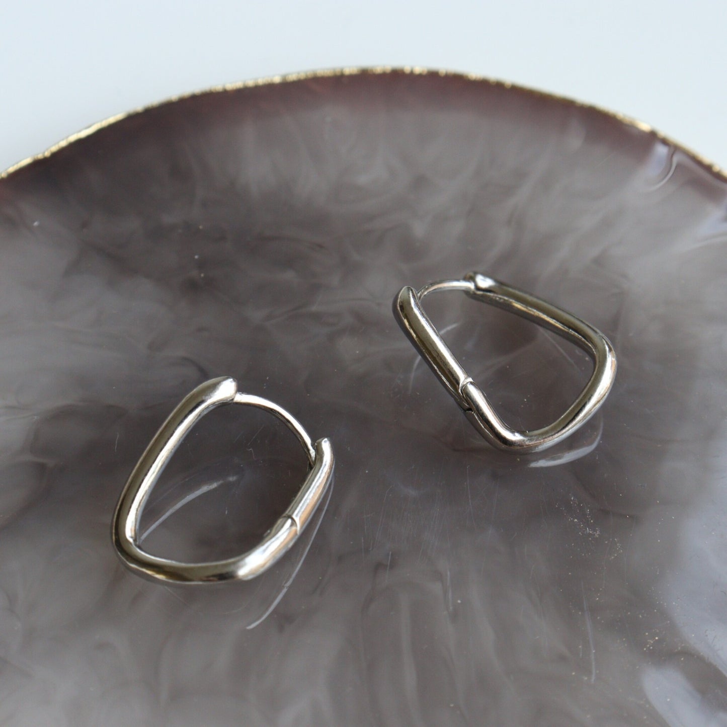 Silver Twist - Sterling zilveren oorbellen