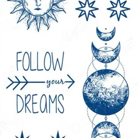 Semi Permanente tattoo - Dreams