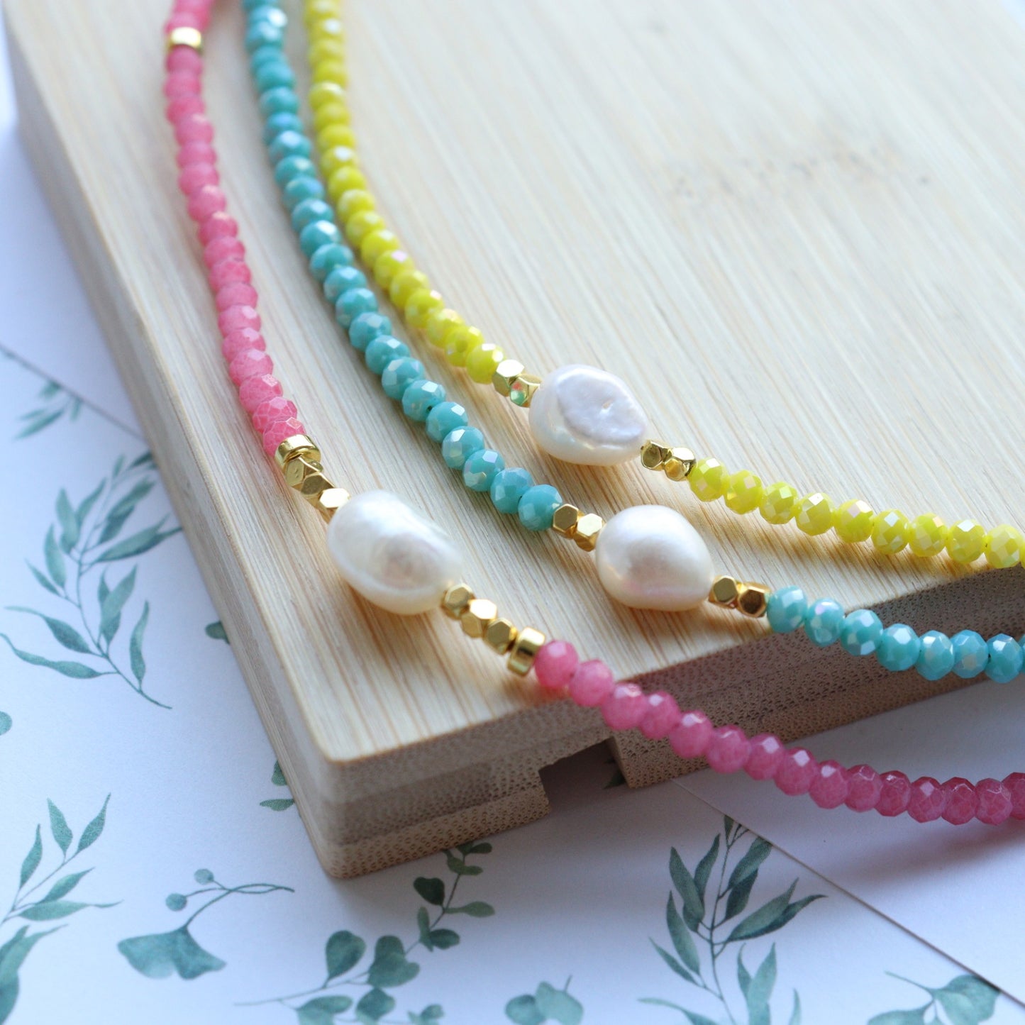 Ocean Pearl - Kettingen 3 kleuren