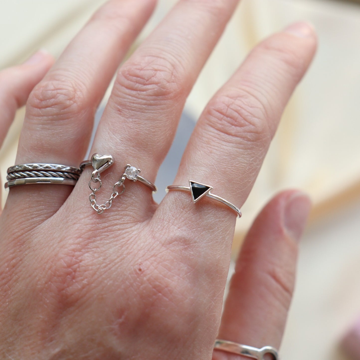 Triangle Sterling zilver - Ring