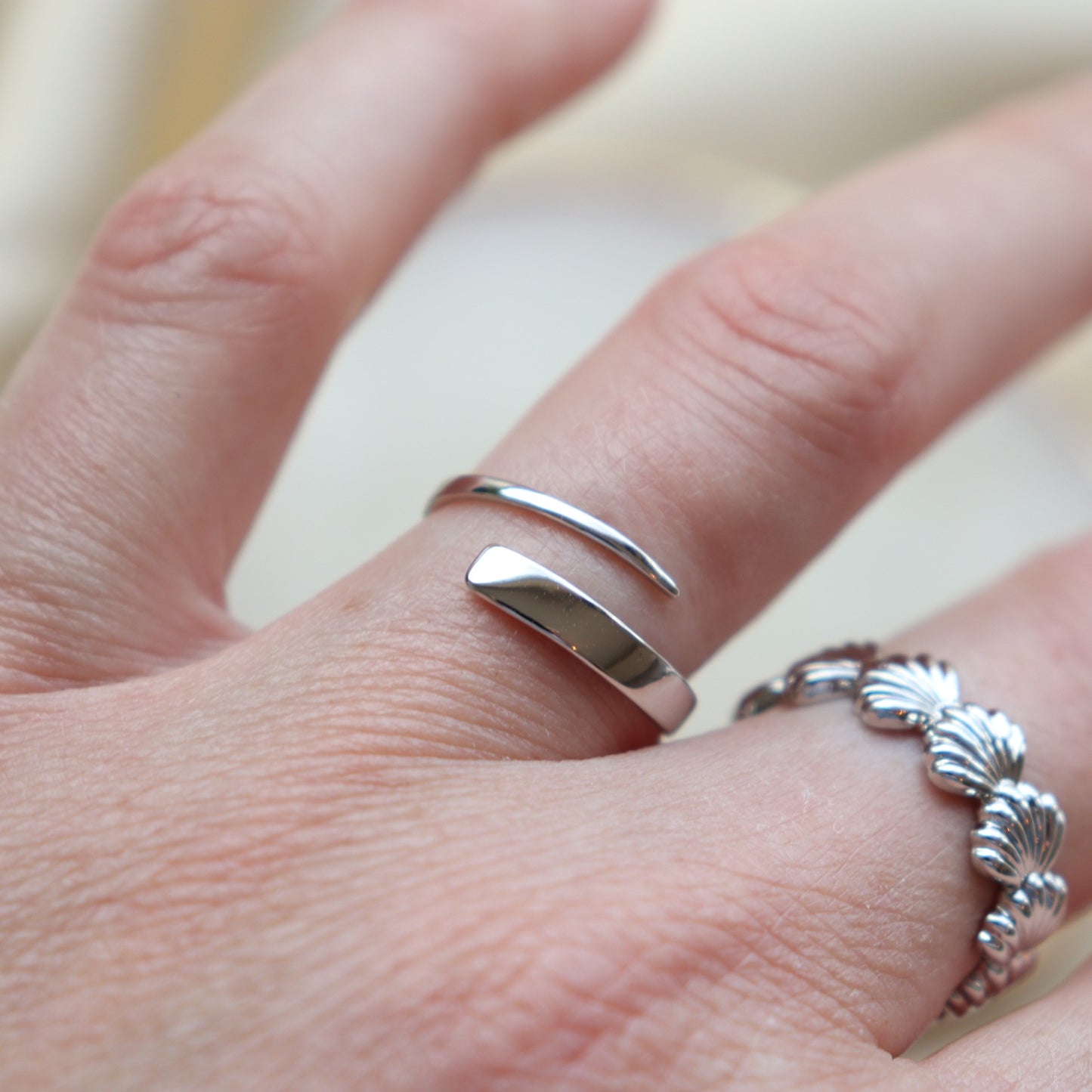 Lines Sterling zilver - Ringen