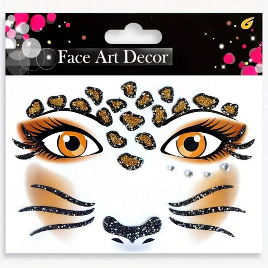 Gezicht stickers - Cat