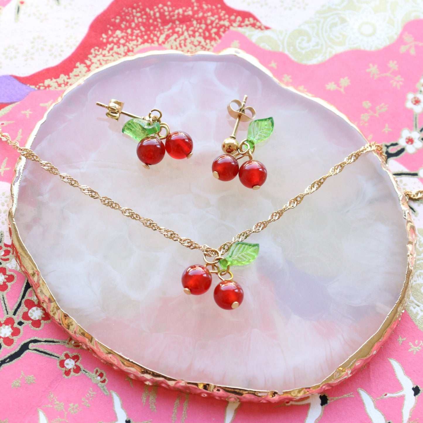 Cherry Picking - Sieraden set