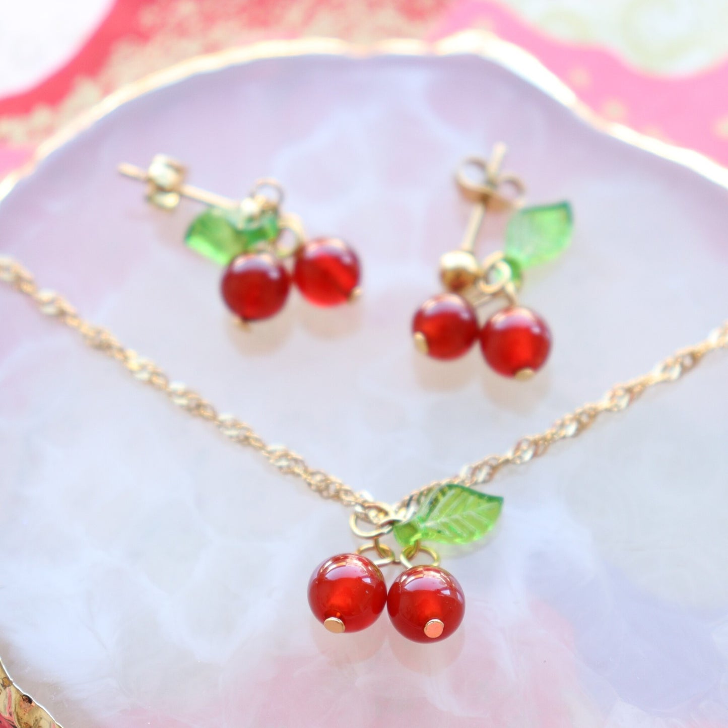 Cherry Picking - Sieraden set