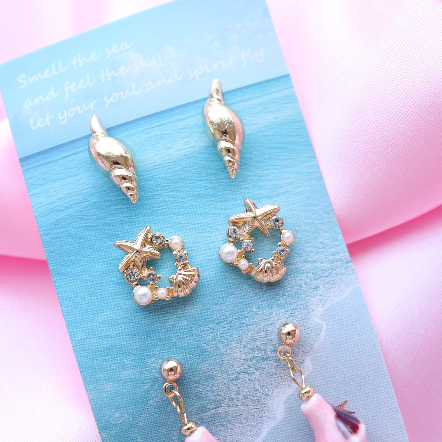 Mermaid Magic - Oorbellen set 3 stuk