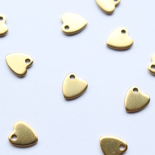 Bedel Heart Mini - Goudkleurig