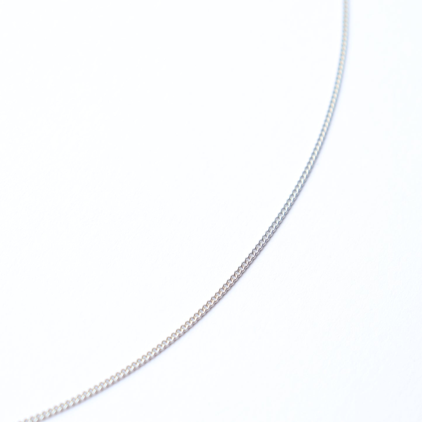 Basisketting Sterling Zilver