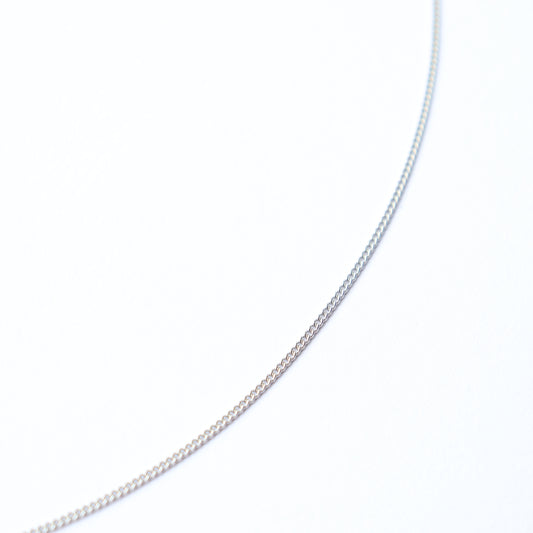 Basisketting Sterling Zilver