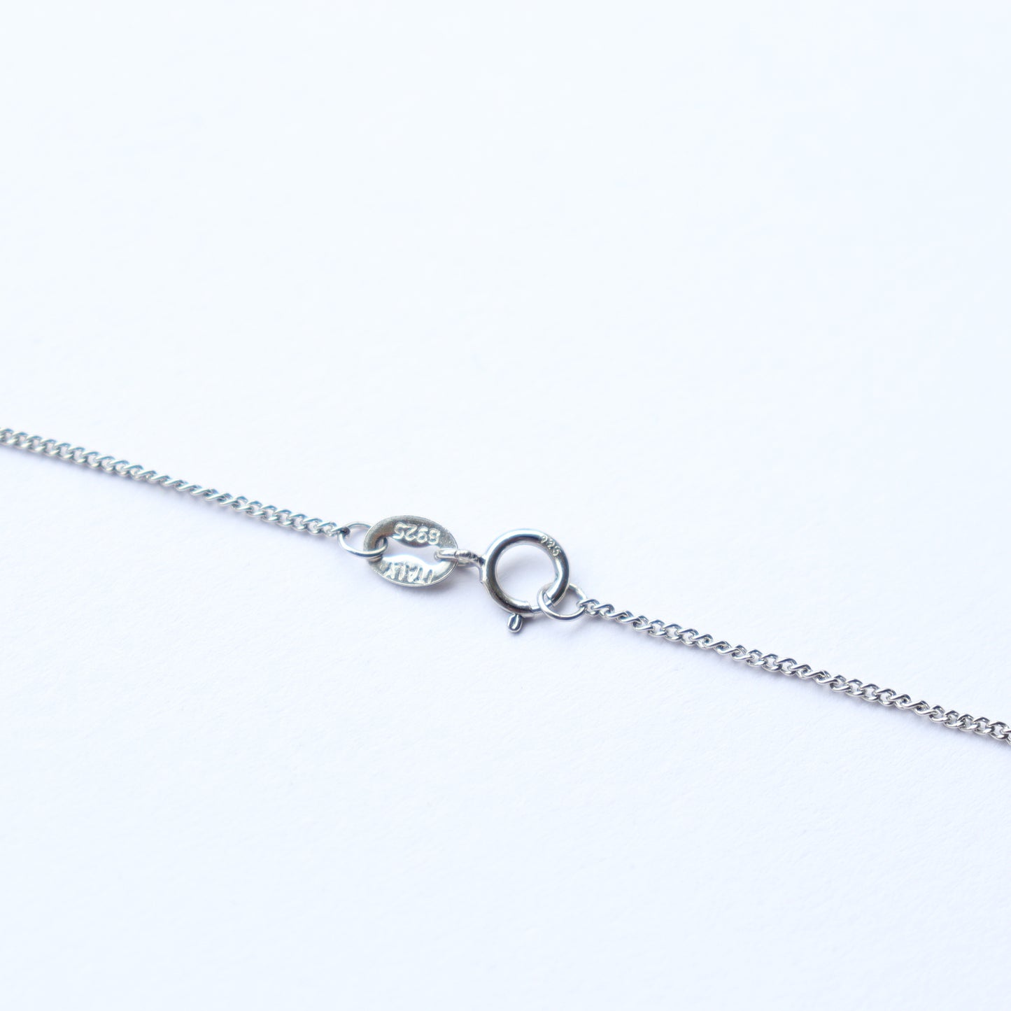 Basisketting Sterling Zilver
