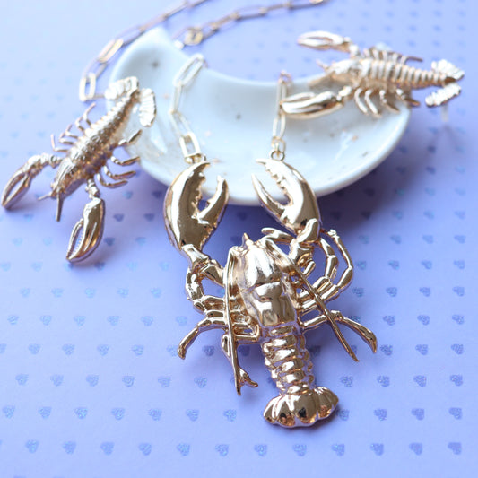 Golden Lobster - Ketting