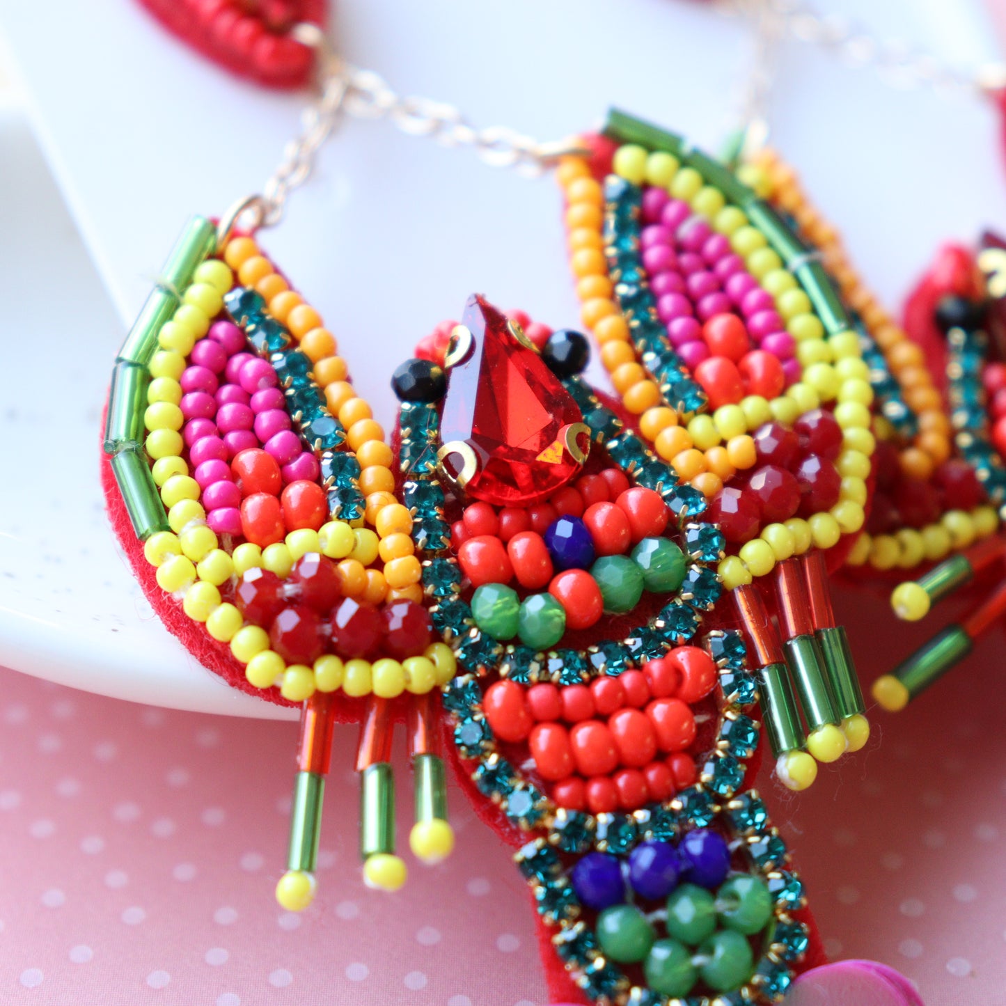 Lobster Love - Oorbellen